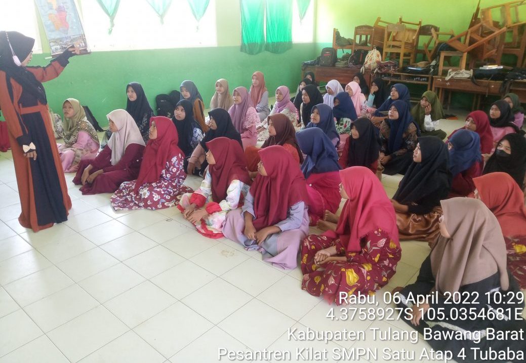 Pesantren Kilat SMPN Satu Atap 4 Tubaba